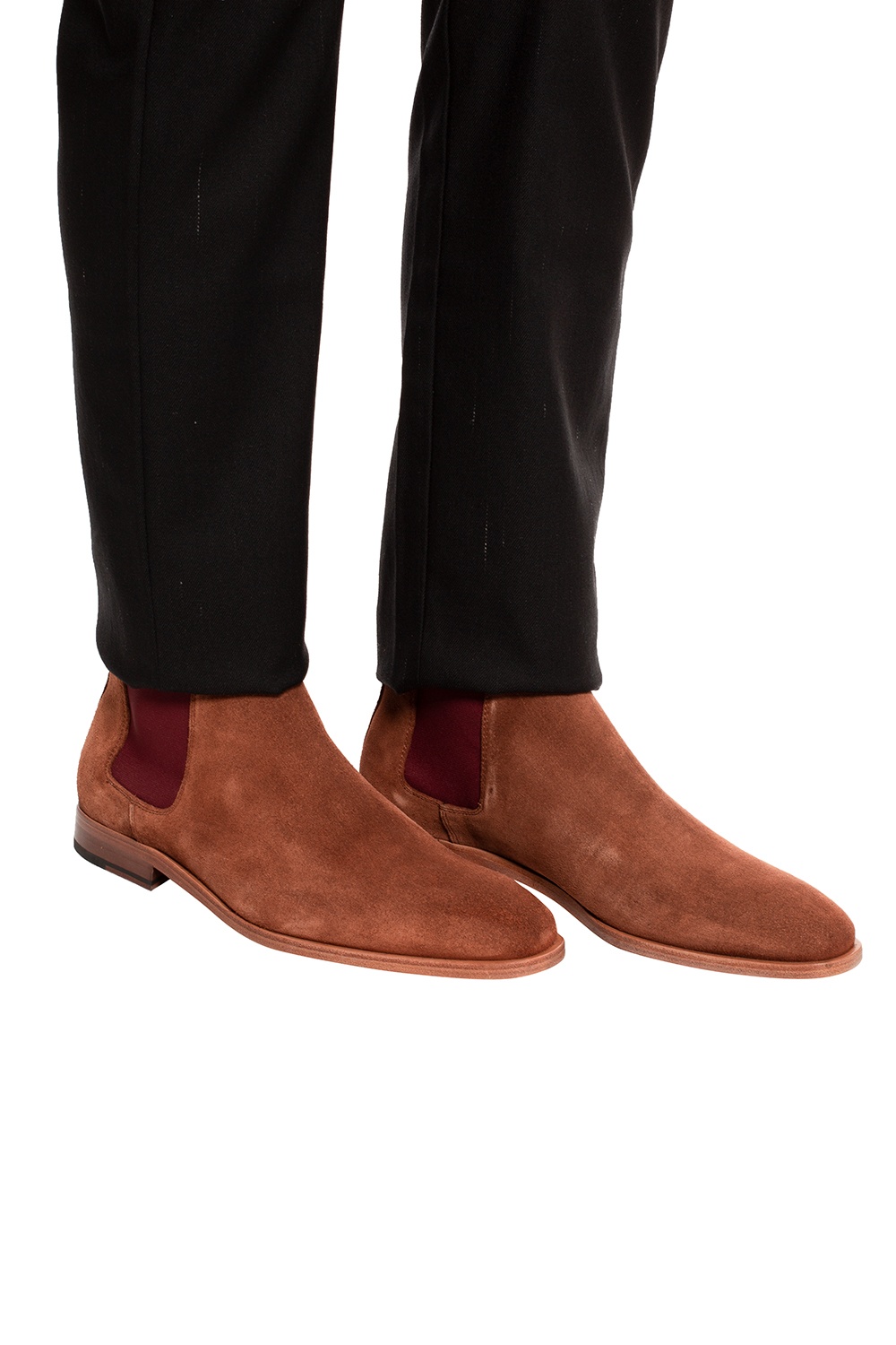 Brown Gerald suede Chelsea boots PS Paul Smith Vitkac GB